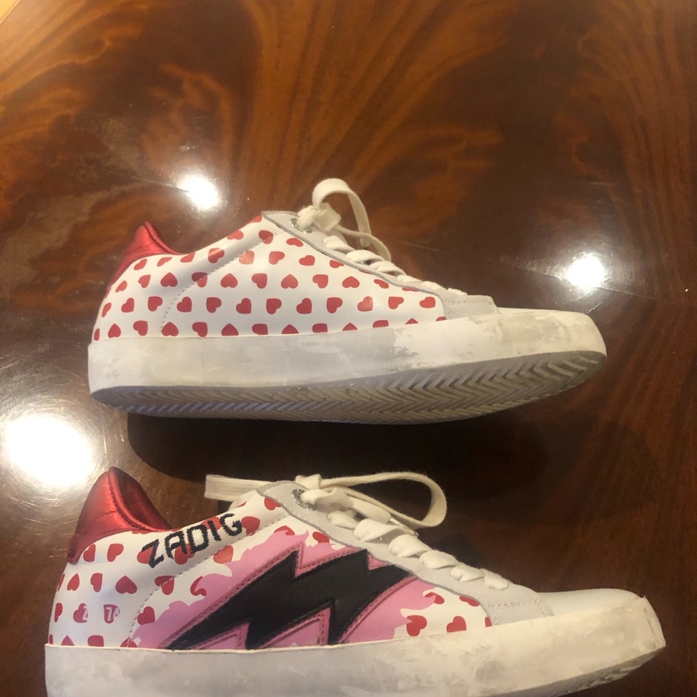 Zadig and Voltaire designer running shoes